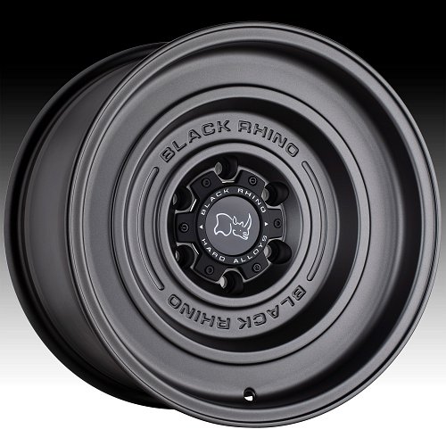 Black Rhino Solid Matte Gunblack Custom Truck Wheels 1